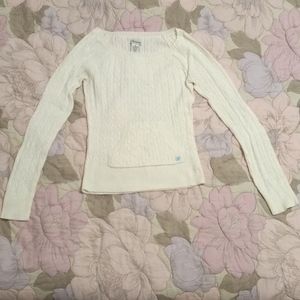 Aeropostle small white sweater